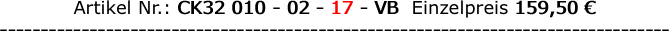 Artikel Nr.: CK32 010 -